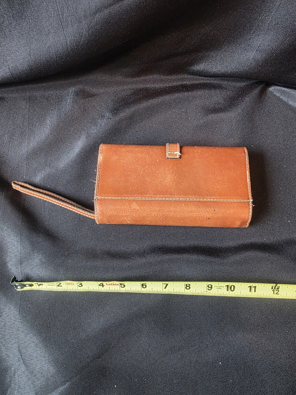 Patricia Nash Cognac Brown Leather Travel Wallet - Picture 4 of 9